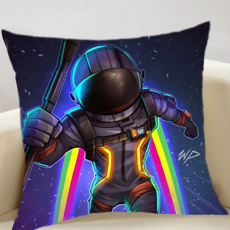 Новая игра битва ворон Ретро стиль хлопковая Наволочка на подушку 35x35 см