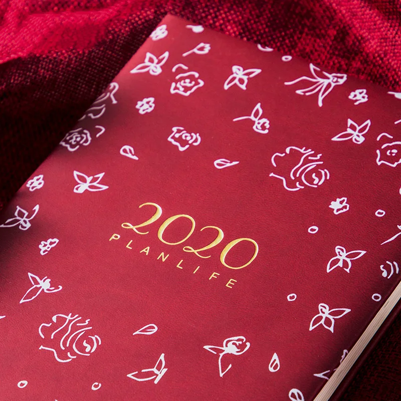 A5 Agenda 2020 планировщик блокнот-органайзер ежедневный ежемесячный недельный план