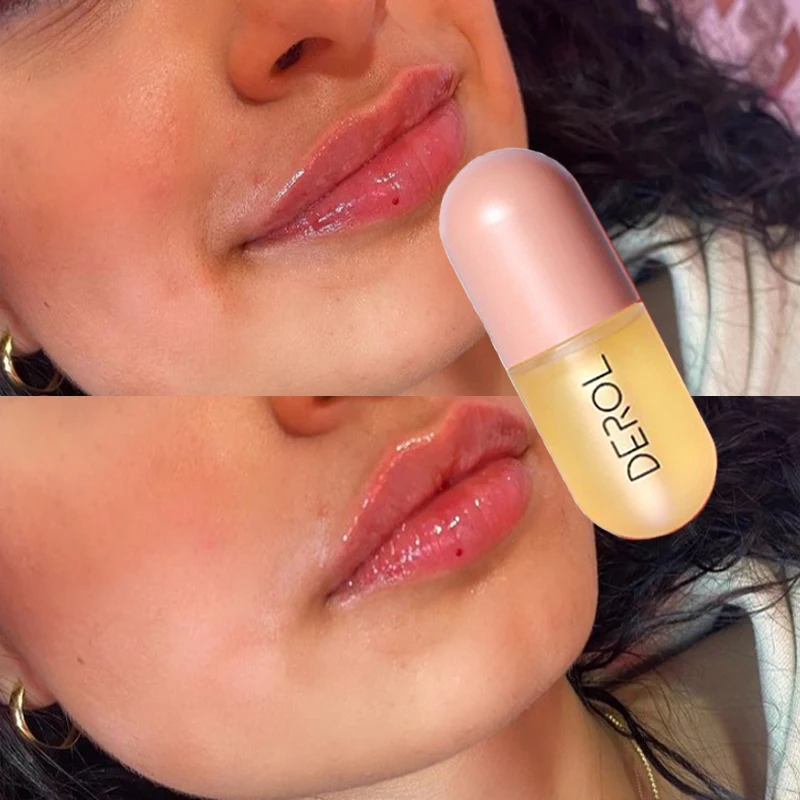 

5ml Instant Volumising Lips Enhancer Long Lasting Moisturizer Repairing Reduce Lip Fine Lines Mask Sexy Plump Care Lip Makeup