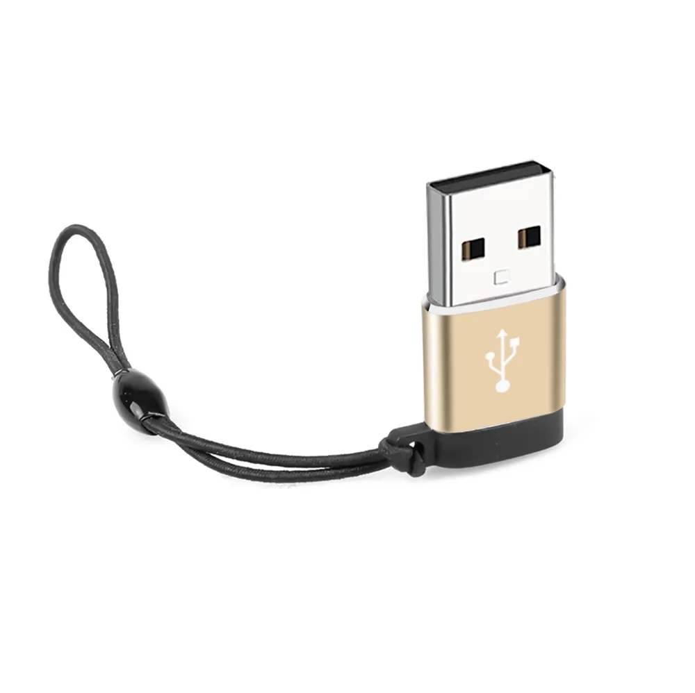 Адаптер-конвертер USB OTG папа-мама Type-C адаптер 2 в 1 для наушников/жестких