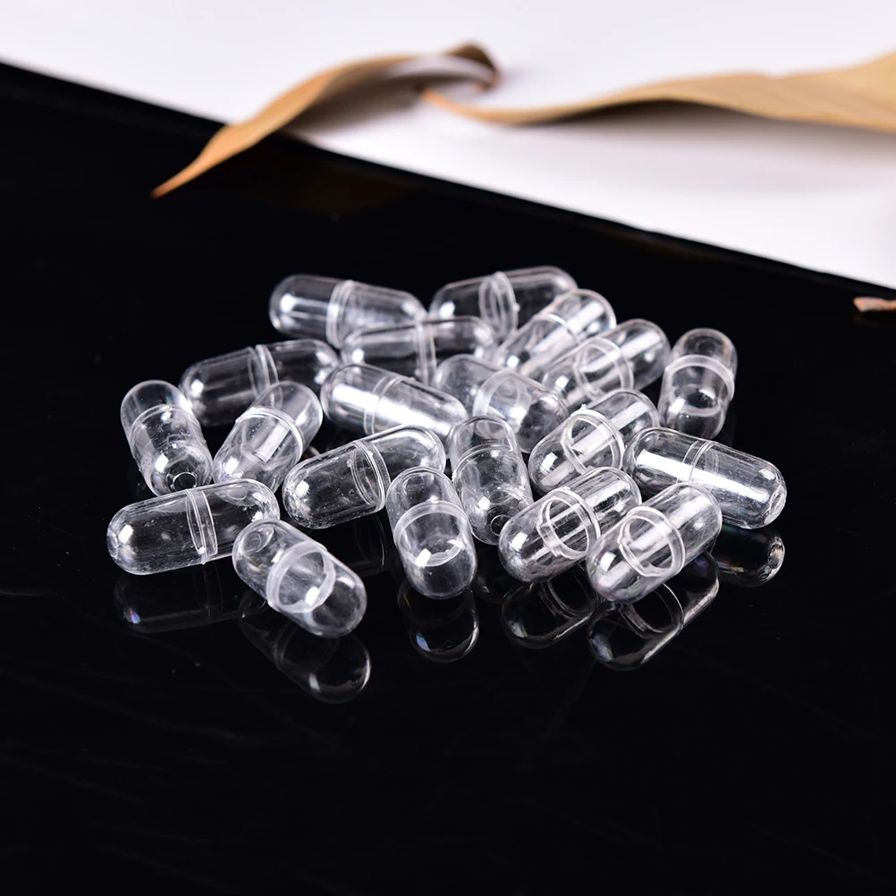 

20Pcs/pack 10mm empty pill capsule,white gelatin empty capsules, hollow gelatin capsules, medicine capsule