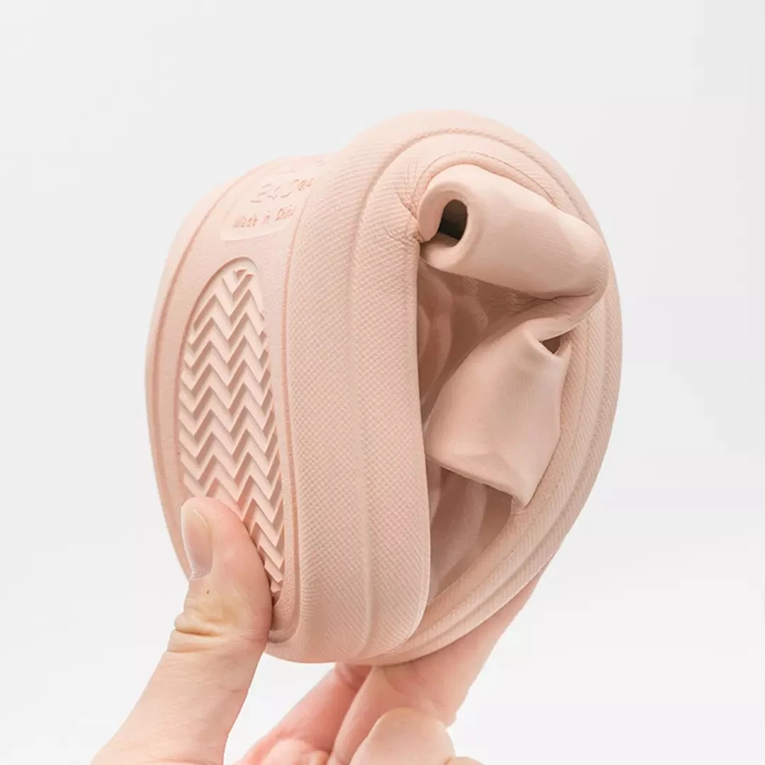 2 Цвета в виде водного Куба Q тапочки Нескользящие туфли на плоской подошве