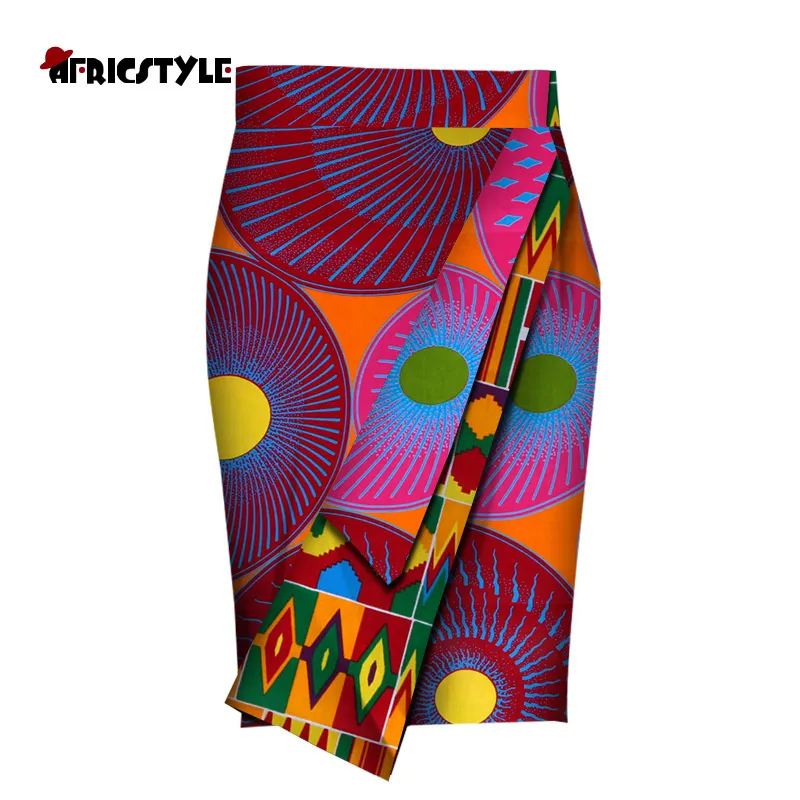 Женская винтажная юбка-карандаш облегающая юбка с Африканским принтом WY4895 2020 |