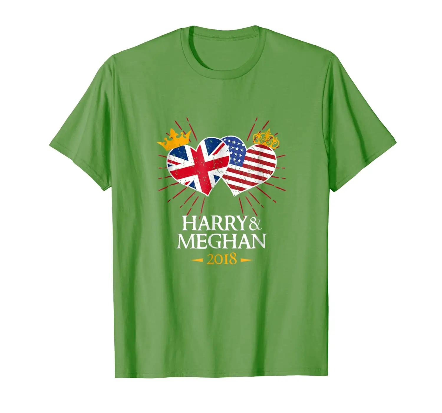 

Prince Harry Meghan Royal Wedding 2018 Fans Souvenir T-Shirt