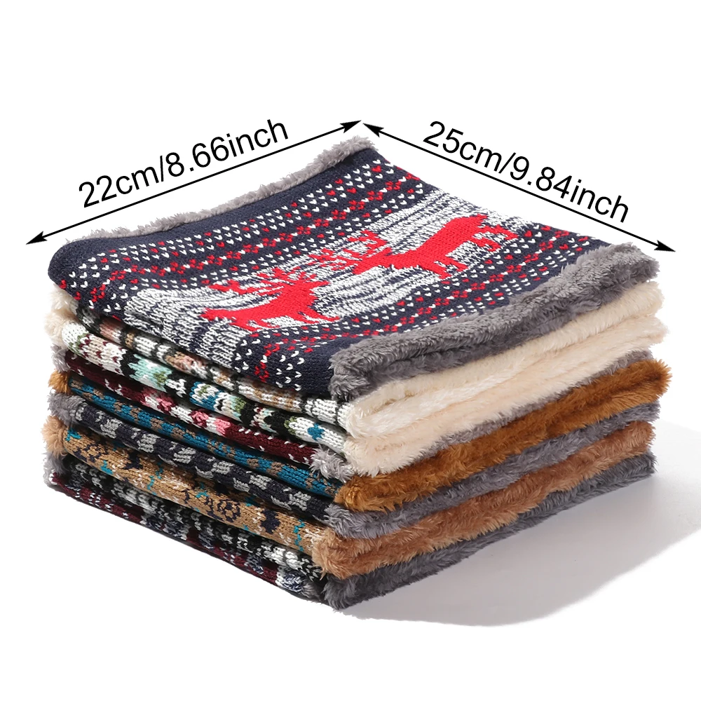

2020 Winter Warm Bib Outdoor Casual Camouflage Scarf Men and Women Winter Plus Velvet Knit Bib Woman Velvet Cotton Scarf