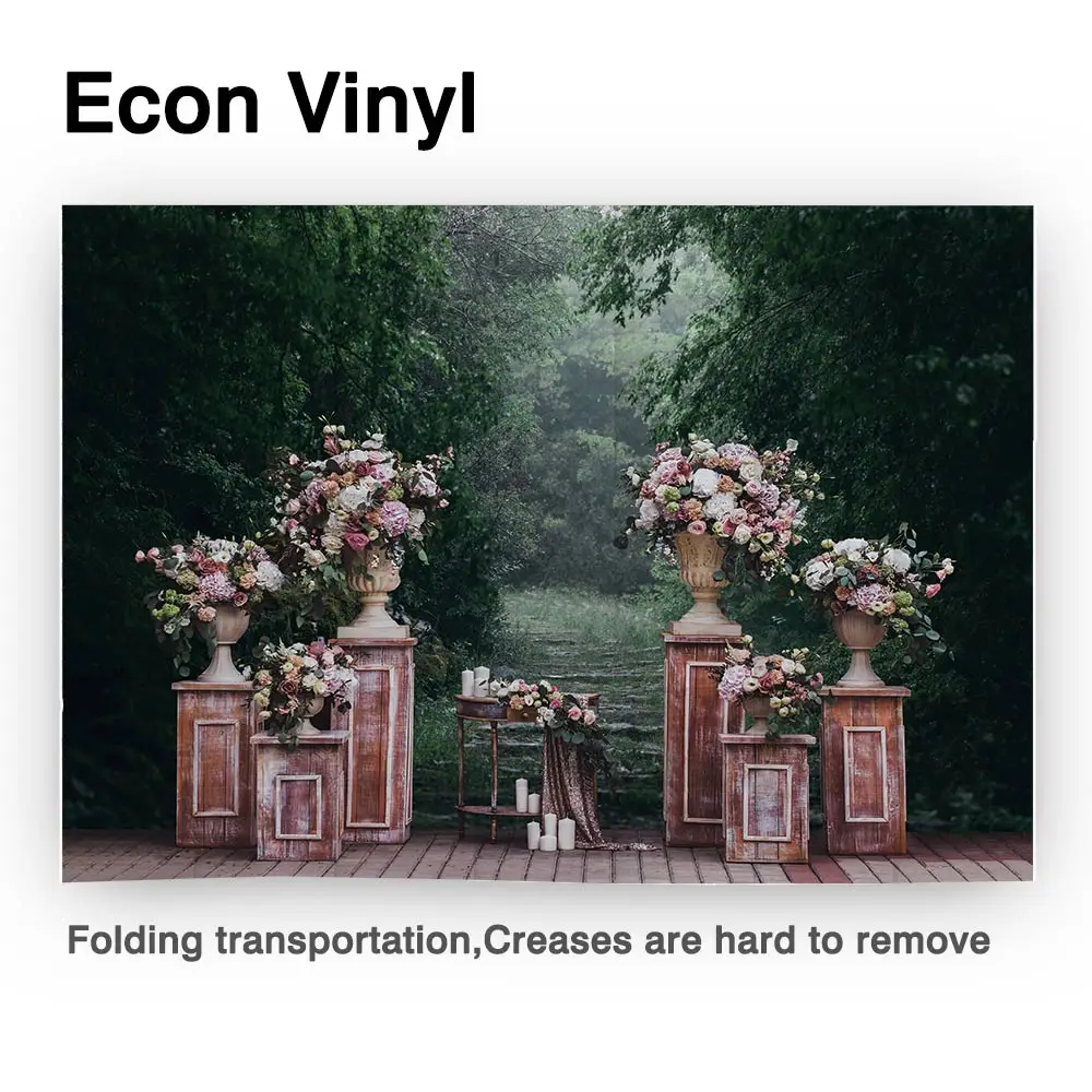 Allenjoy Свадебный фотографический фон Весенний сад лес цветок украшение фото