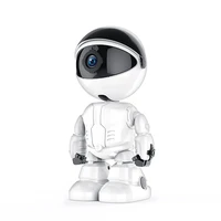 mini robot 1080p wifi ip camera indoor dome auto body tracking baby monitor night vision mobile remote view security cctv camera