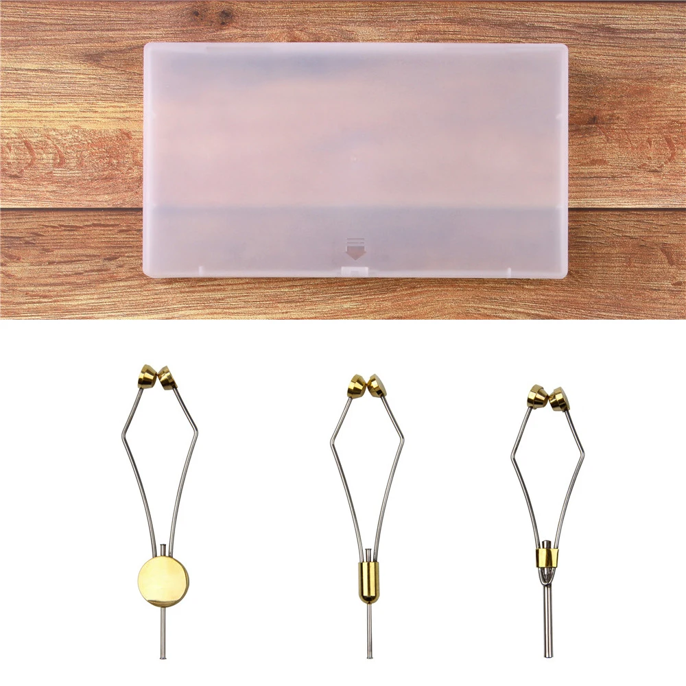 3 шт./компл. мухобойка держатель катушки Threader латунь и нержавеющая сталь