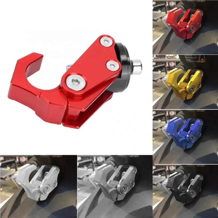 Многофункциональная сумка для багажа с крючком мотоцикла 6 цветов вешалка шлема