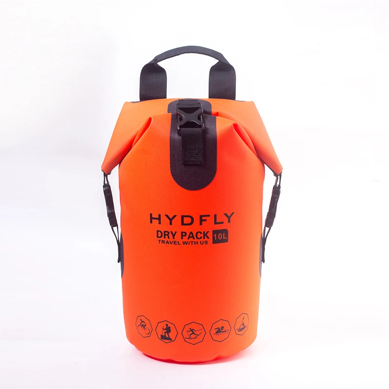 Спортивная герметичная водонепроницаемая сумка Hydfly для сухого плавания объем 10