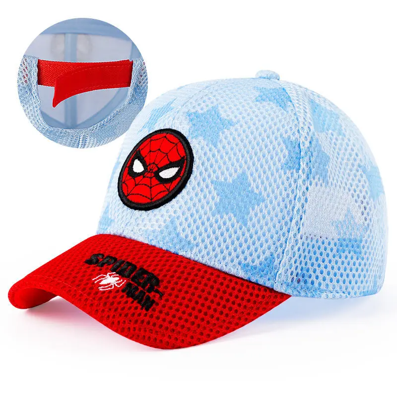 

Disney Cartoon Children's Hat Summer Boys and Girls Mickey Baseball Cap Baby Sun Hat Medium and Small Children's Net Cap