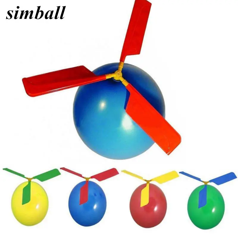 5 шт. креативный вертолет воздушный шар портативный наружный Летающий фотошар