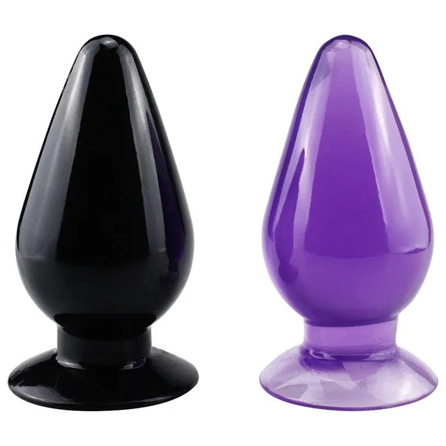 Ultra-Large Transparent Butt Plug Men and Women Masturbation Device Soft Large Anal | Sex Toys