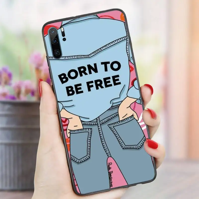 

Feminist Girls Gang Woman high quality Phone Case shell For Huawei honor Mate P 10 20 30 40 i 9 8 pro x Lite smart 2019 nova 5t