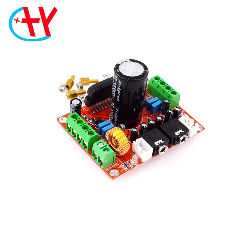 Автомобильный усилитель мощности звука TDA7850 4*50 Вт Плата усилителя BA3121 модуль