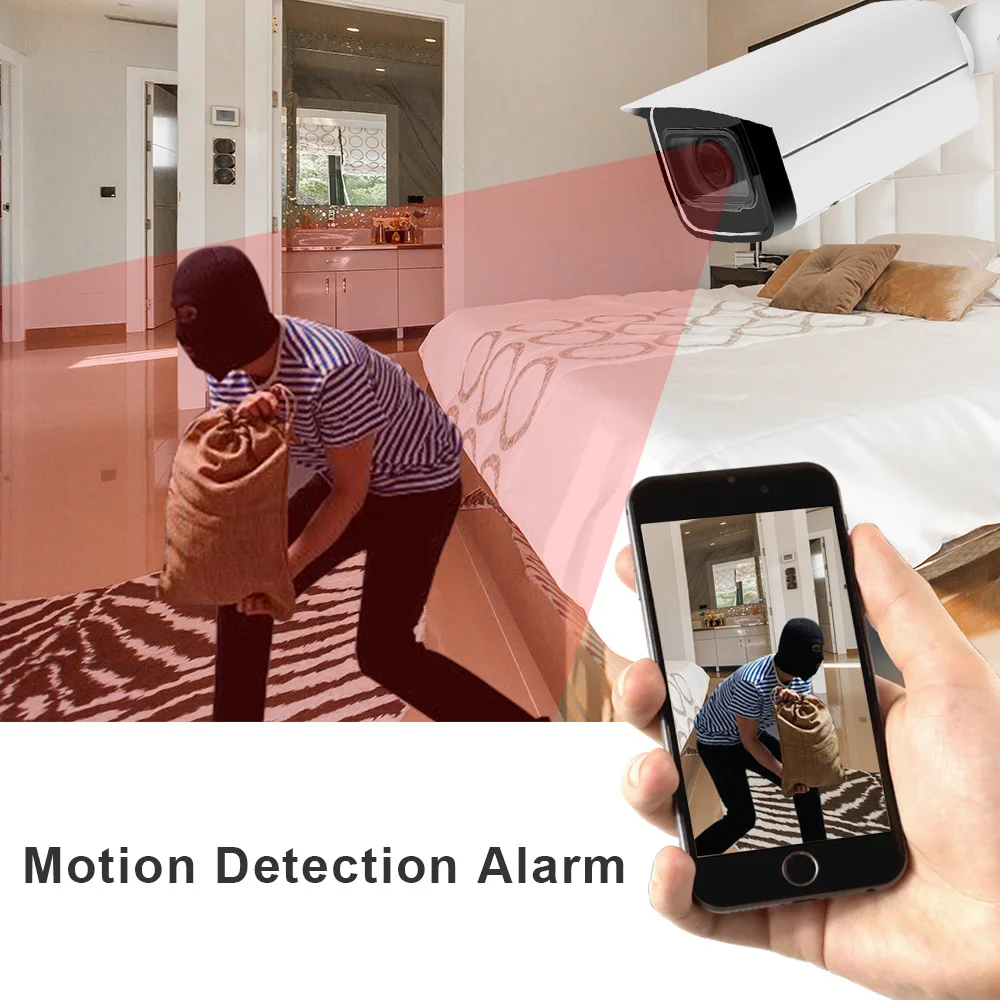 Сетевой видеорегистратор Dahua IP Камера 6MP IPC-HFW4631H-ZSA 5X зум H265 POE Bulit-встроенный