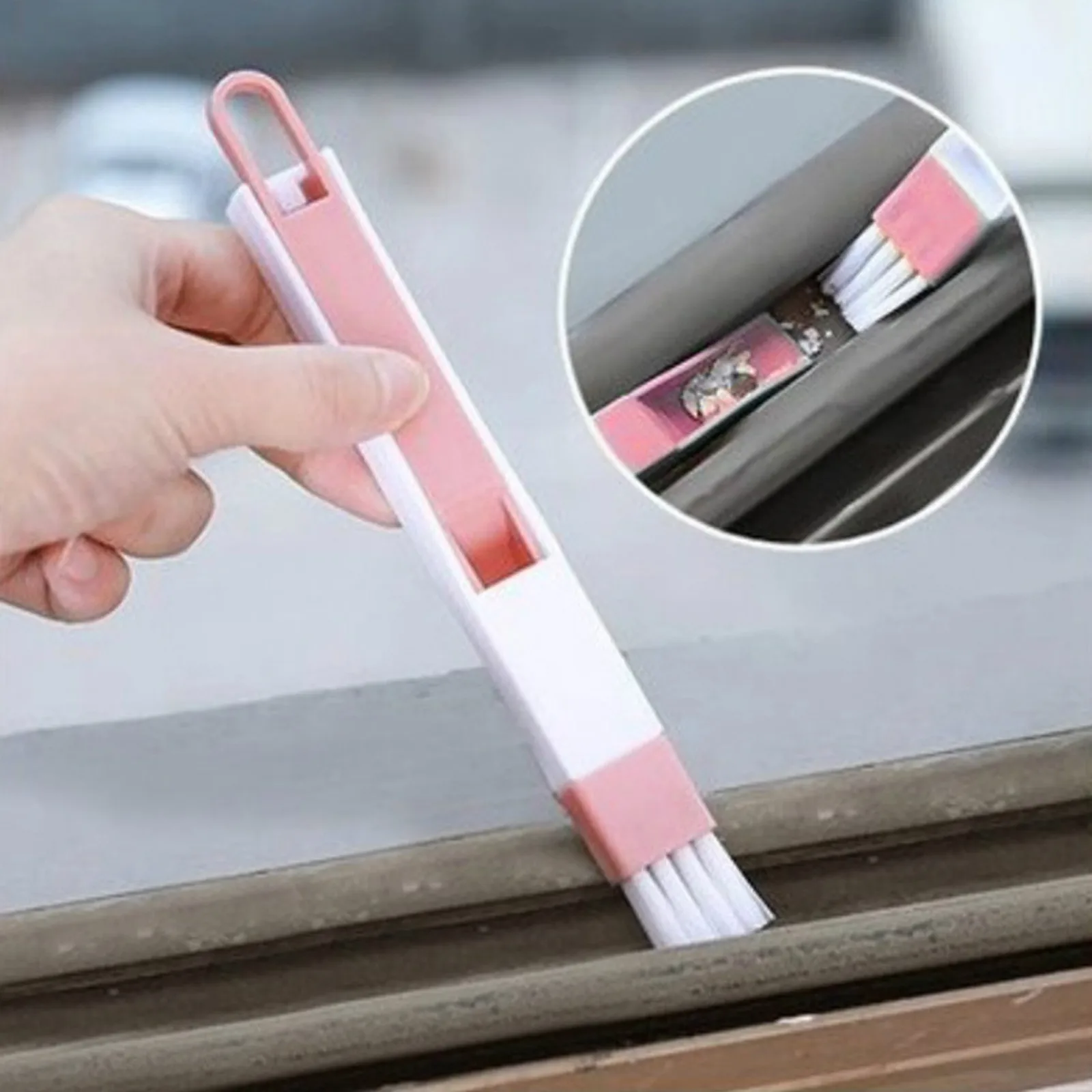 2 в 1 зазор для окон очиститель слотов щётка чистки клавиатуры слот унитаза углов