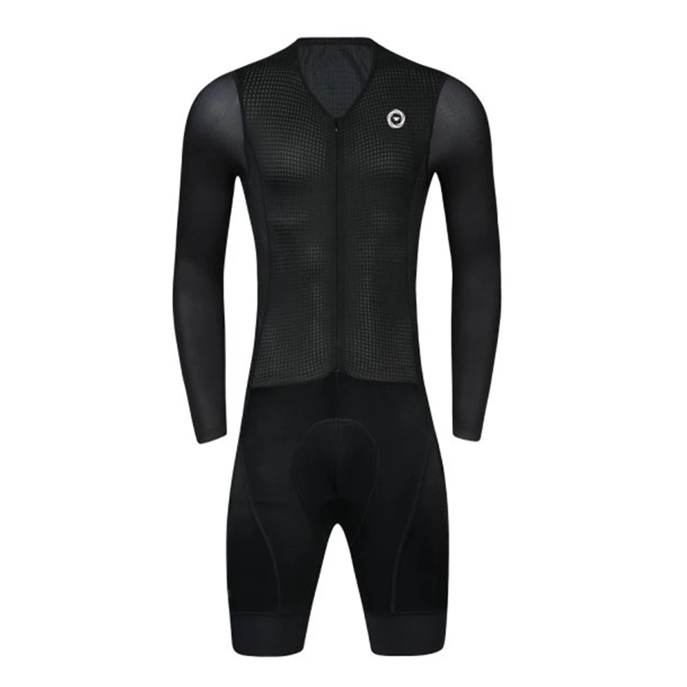 2021 summer men's and women's triathlon, triathlon one-piece short-sleeved one-piece tight-fitting quick-drying breathable suit