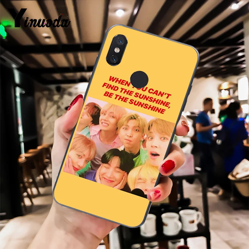 Yinuoda KPOP Euphoria Jungkook Новинка чехол для телефона Fundas Крышка для Xiaomi mi 6 mi x2 mi x2S 5A 6A 7A Red mi 5 note5 Note7 8pro