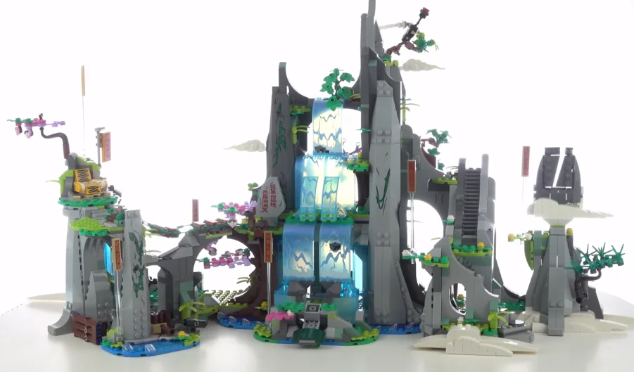 

88024 Creator Series The Flower Fruit Mountain Set Monkieing Kid Model Building Blocks Bricks Educational Toys Birthyday Gift