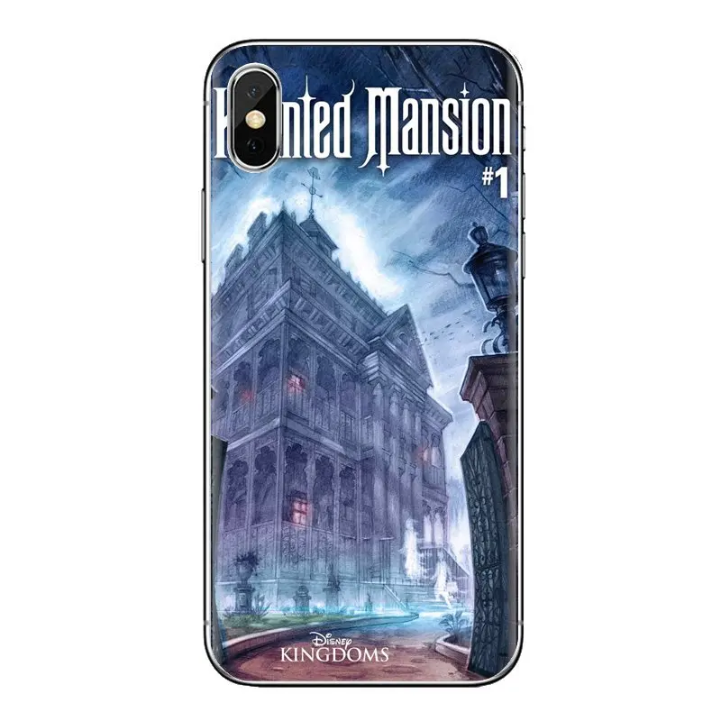 TPU Transparent Cover Bag Haunted Mansion Painting Art For Samsung Galaxy J1 J2 J3 J4 J5 J6 J7 J8 Plus 2018 Prime 2015 2016 2017 |