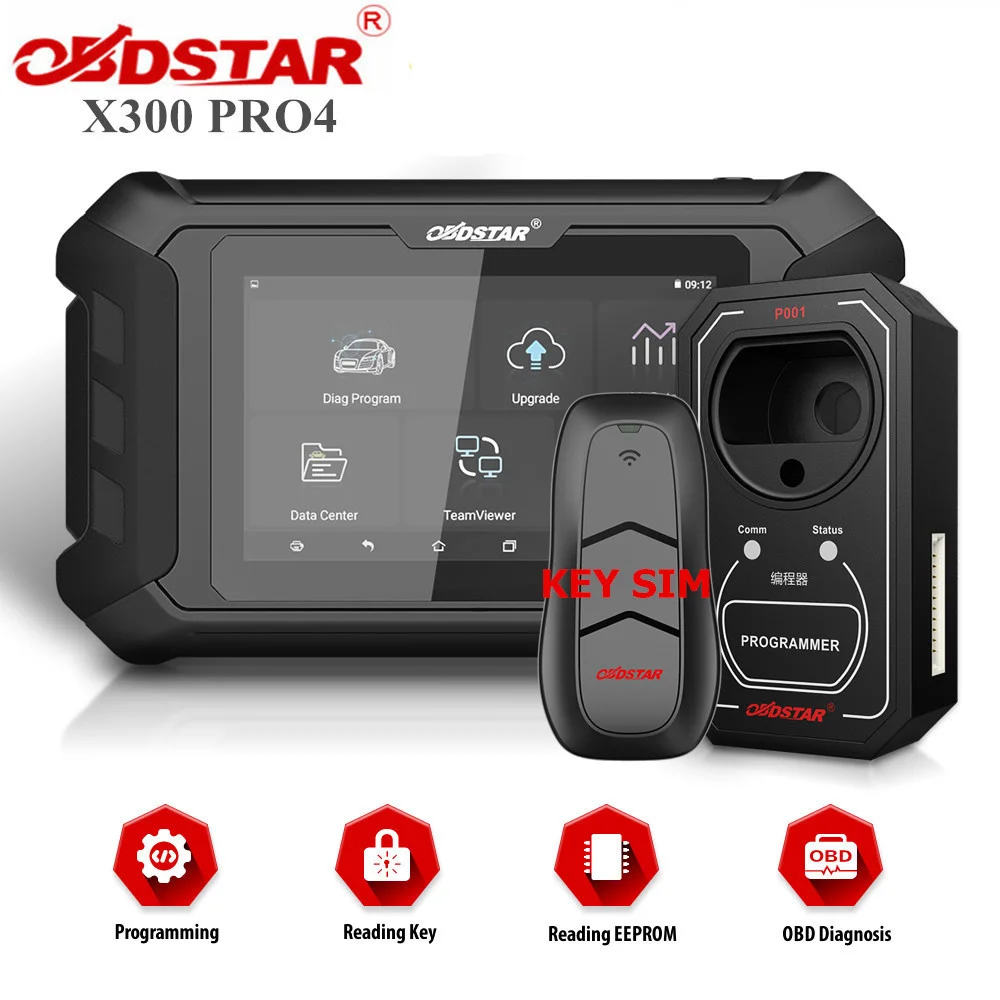 Программатор автомобильных ключей OBDSTAR X300 Pro4 Pro 4 Master 5 устройство в 1 с поддержкой