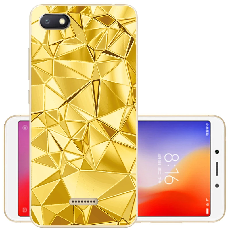 Чехол для Xiaomi Redmi 6A Redmi 6, чехол для Redmi 6A Couqe, Мягкая силиконовая задняя крышка, защитный чехол из ТПУ для Redmi6 6 A, чехол для телефона s - Цвет: 22