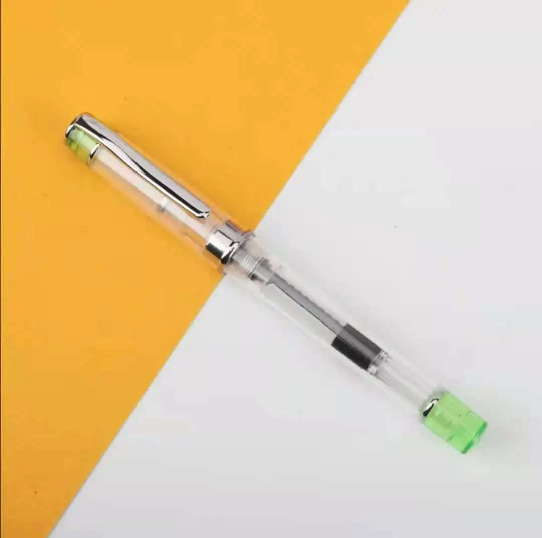 

Wing Sung 3003 Fountain Pen Plastic Ink Pen F Nib Converter Filler Business Stationery Office school supplies Writing Pen Gift