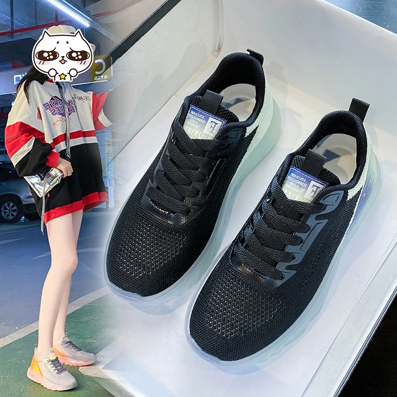 

Women Vulcanized Shoes High Quality Women Sneakers Slip On Flats Shoes Women Loafers Tenis Feminino Walking Flat shoes for women