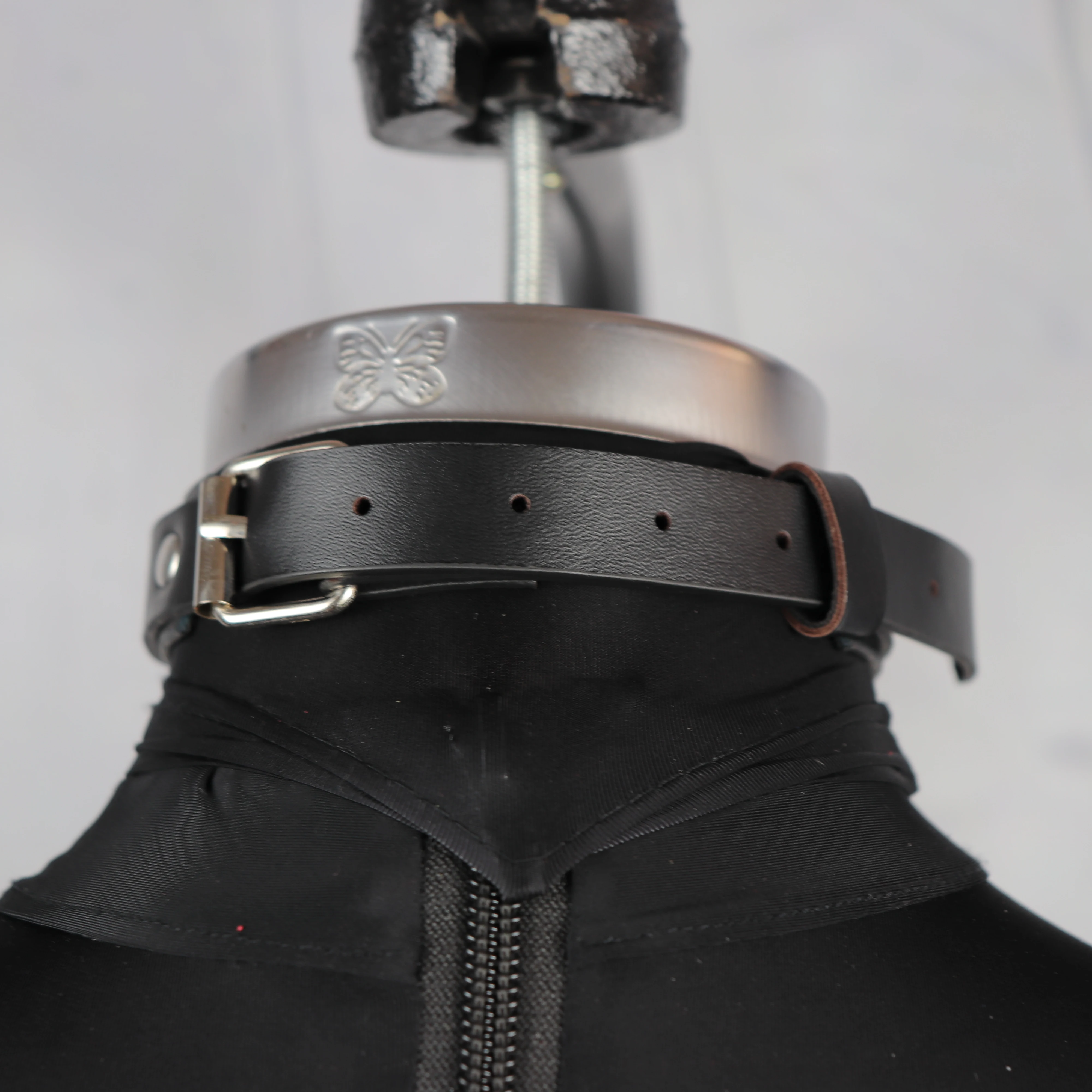 Кожаное ожерелье UYEE Бандажное чокер женский ремень сексуальное для танцев на