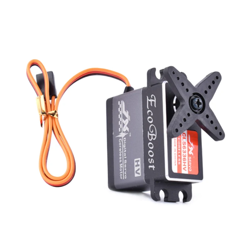 Servo Digital sin n&uacute;cleo JX CLS6336HV, engranaje de Metal de alto voltaje, 35KG, 7,4 V, para coche teledirigido 1/8 y avi&oacute;n de ala fija de 2000mm-5