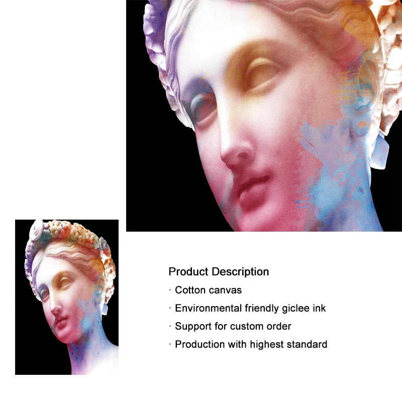 Плакаты с изображением цветов на холсте черно-белые богини Греции | Дом и сад