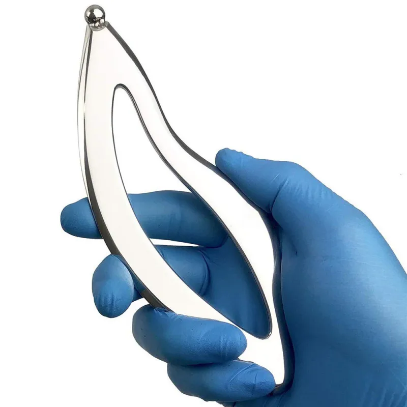 Нержавеющая сталь Gua Sha скребок IASTM терапия Массажная доска Fascia восстановление
