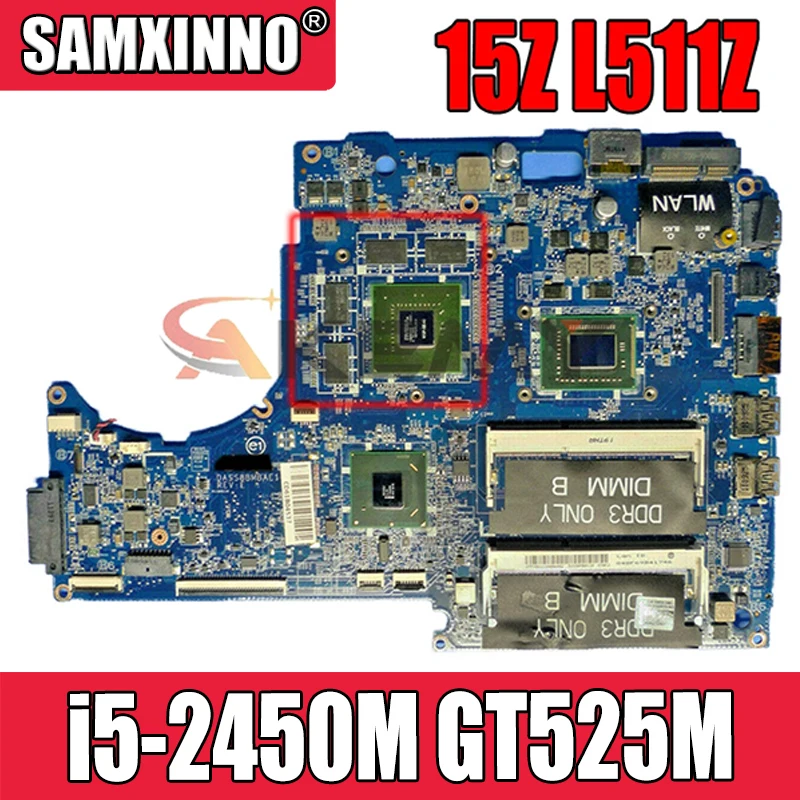 

Для DELL XPS 15Z L511Z Материнская плата ноутбука i5-2450M Процессор GT525M GPU CN-0YHJDK 0YHJDK DASS8BMBAE1 100% рабочих