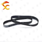 Резиновый Ремень ГРМ GT2 336 с замкнутым контуром, 2 шт., длина 336 мм, зубья 168, ширина 6 мм9 мм10 мм12 мм15 мм для 3D-принтера