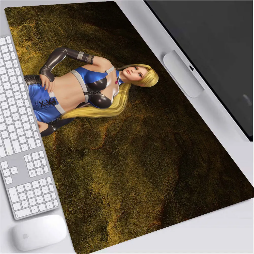 

Dead or Alive sexy mouse padLarge computer game p antiskid table mat mouse pad 3D mouse pad anti-static soft rubber otaku gift