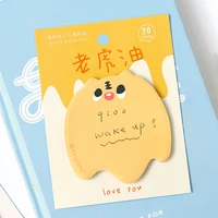 oeny 30 pcs cute cartoon animal sticky notes memo pad bookmarks kawaii pig n times sticky kids office stationery supply