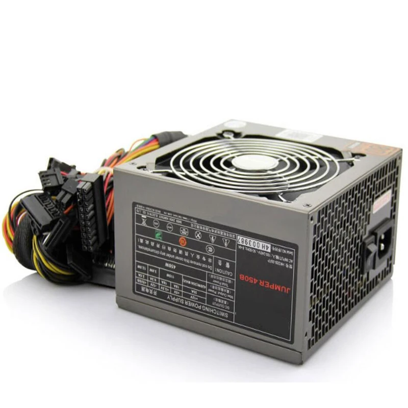 Online Neue Original NETZTEIL Für Huntkey Intel Aktive PFC 80plus Bronze Netzteil Huhn Mute Power Versorgung 450W Power Versorgung Jumper 450B