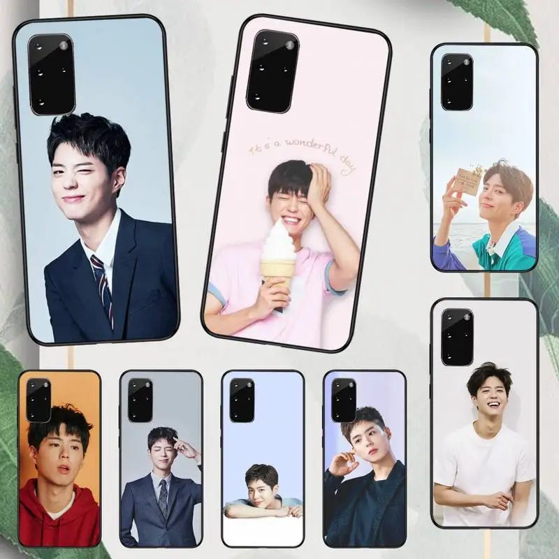 

Park Bo Gum Korean actors Phone Case For Samsung galaxy A S note 10 12 20 32 40 50 51 52 70 71 72 21 fe s ultra plus