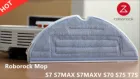 Аксессуары для xiaomi Roborock S7 самый большой T7S S7 S7MAX S7MAXV S70 S75, Швабра, roborock s7, запчасти для швабры roborock s7, звуковая уборка