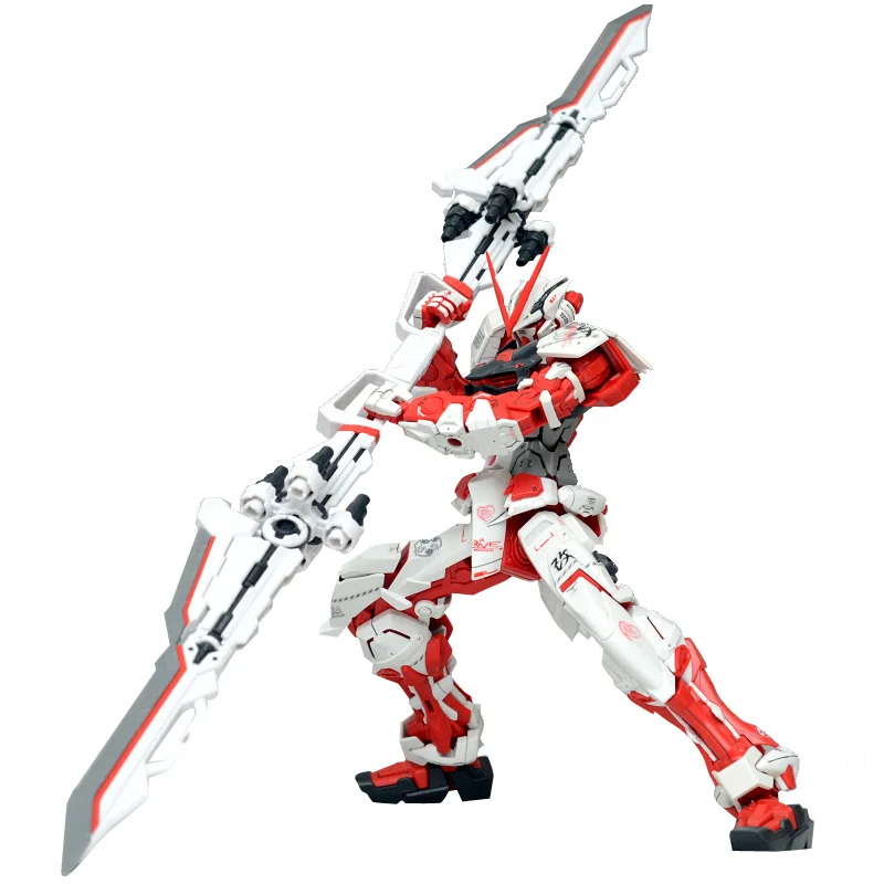 Японский аминовый рисунок MG Gundam 1/100 астрай красная рамка MBF-P02 KAI оружие упаковка