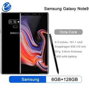 samsung galaxy note9 n960f n960u mobile phones 128gb rom 6gb ram lte octa core 6 4‘ nfc snapdragon 845 original cellphone free global shipping