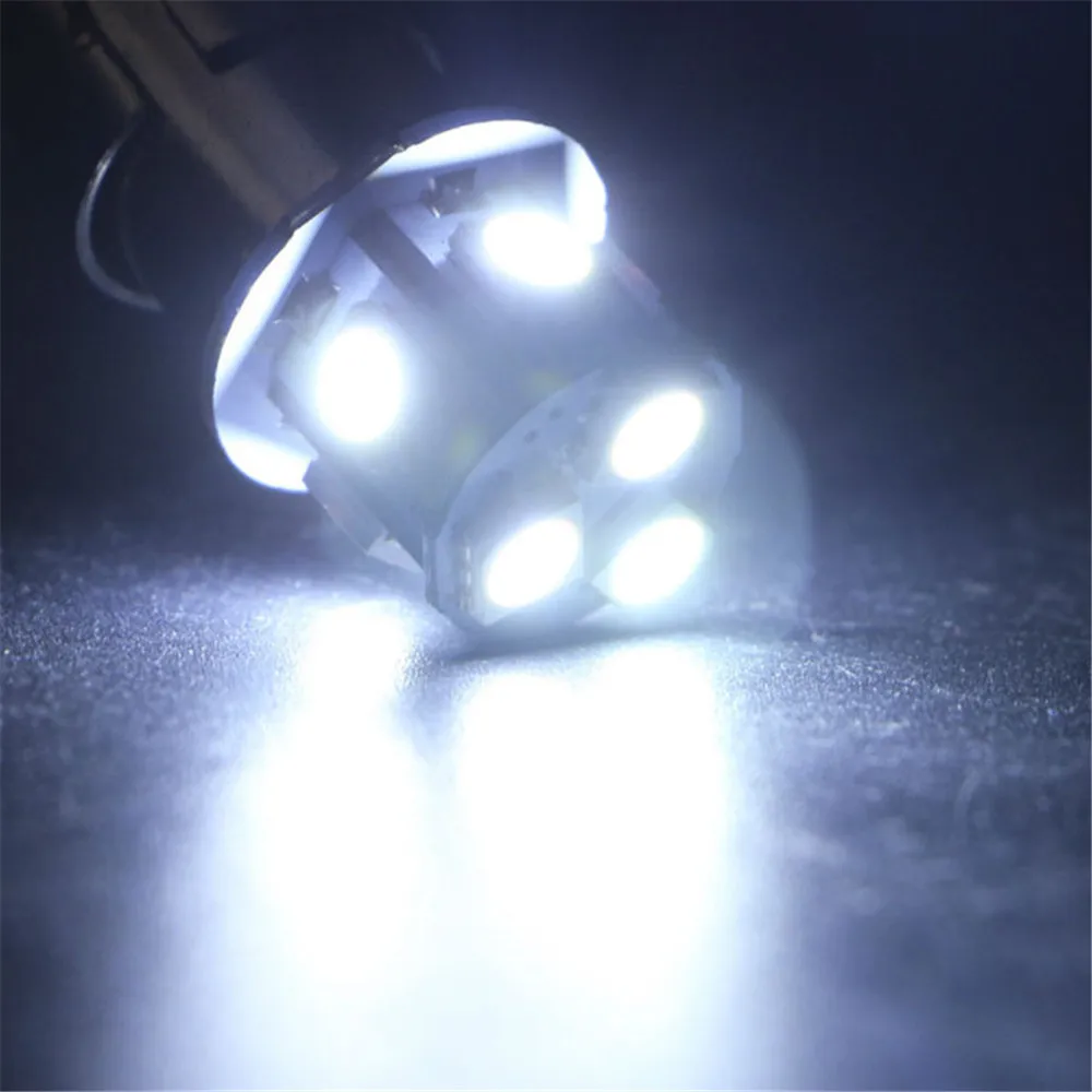 

LaLeyenda 2pcs 12V 24V BA15S 1156 5050 8SMD LED Car Led License Turn Signal Lights Parking Brake Tail Lamp Auto Reverse Bulbs