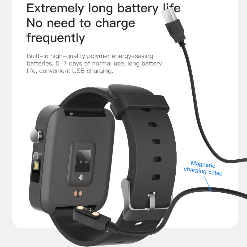 Bluetooth smart watch men women pedometer sport bracelet fitness monitor body temperature ECG PPG smartwatch android 2021 | Электроника