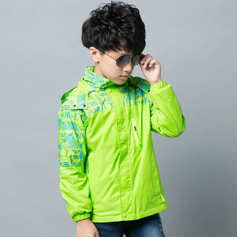 Детская уличная импульс одежда для многослойная куртка маленьких мальчиков и