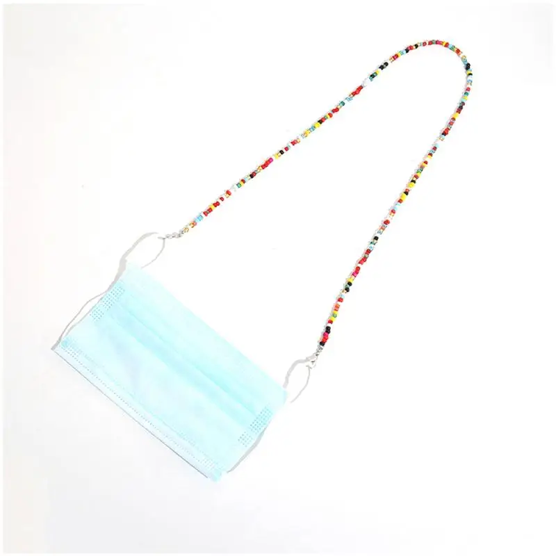 1 шт. простой бисер нитка Цепочки и ожерелья Для женщин прямой валиковый шов