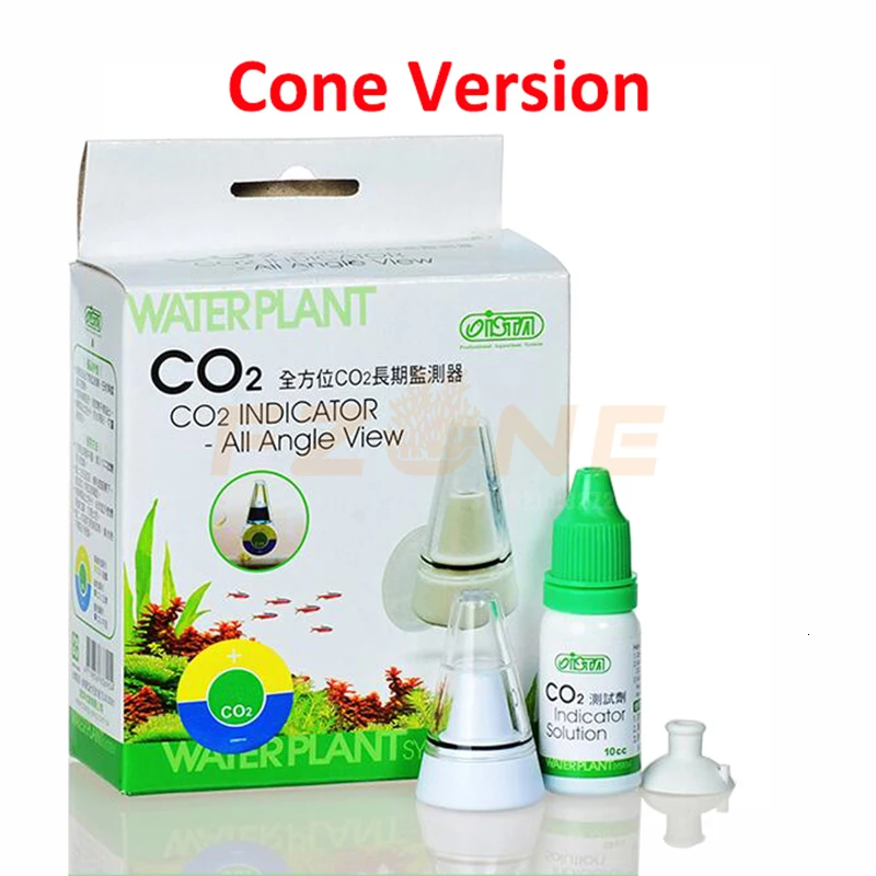 ISTA Glass Aquarium CO2 Testing Kit With Indicator And 10ml Test Liquid For Water Quality Control | Дом и сад