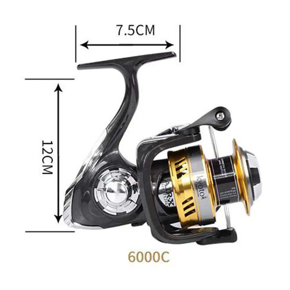 Японская японская Рыболовная катушка 9 + 1BB мощная Тяговая с большим