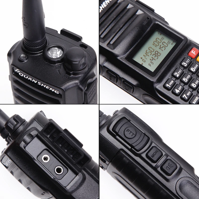 Quansheng TG-UV2 PLUS High Power 10W 5 Bands 136-174MHz/Police band 350-390MH/400-470MHz 4000mAh 10KM Long Range Ham CB Radio | Мобильные