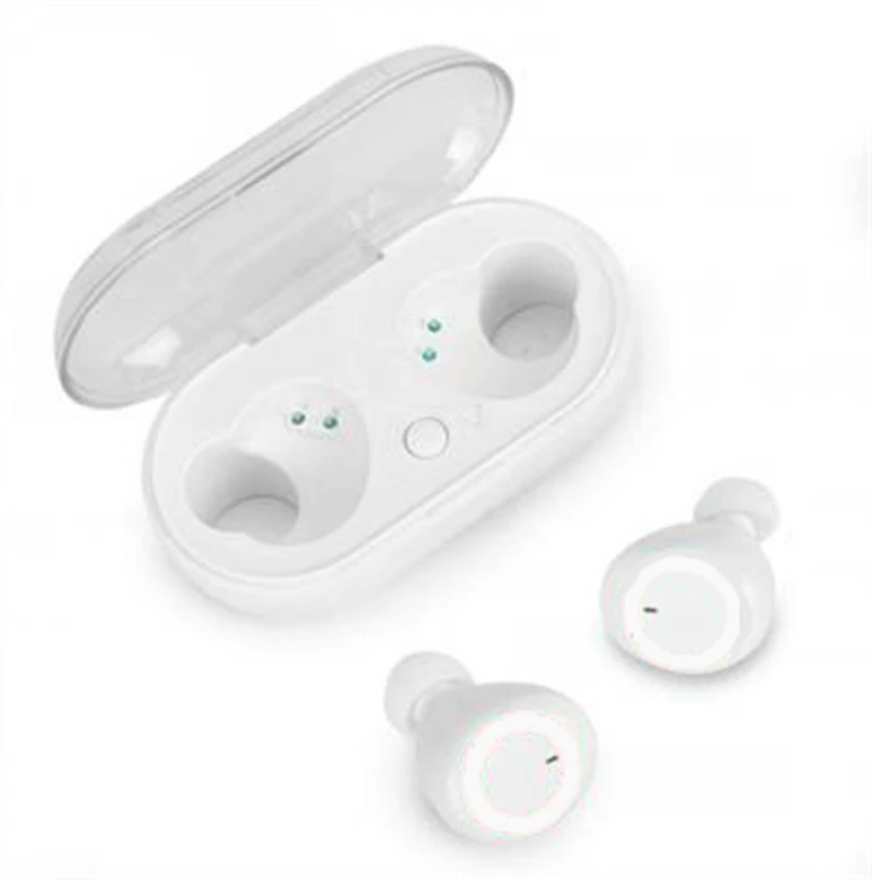 White-White Беспроводные наушники Briame, Bluetooth 5,0 TWS, наушники, Bluetooth гарнитура, Hi-Fi, мини наушники для спорта, бега, для смартфонов - Цвет: White-White